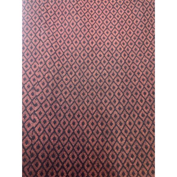 Ann Taylor Womens Size 8 Devin Fit Crop Ankle Pants Slacks Black Maroon (a1) - Picture 3 of 7